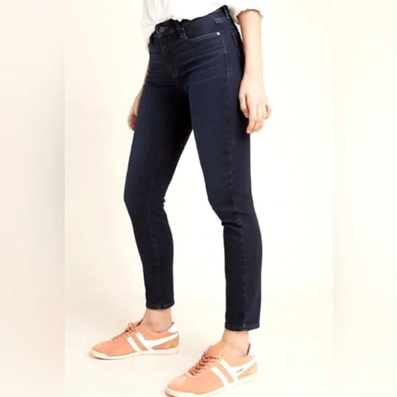 Anthropologie Paige Verdugo Cropped Ankle
Skinny Jeans Size 27 - Picture 2 of 11